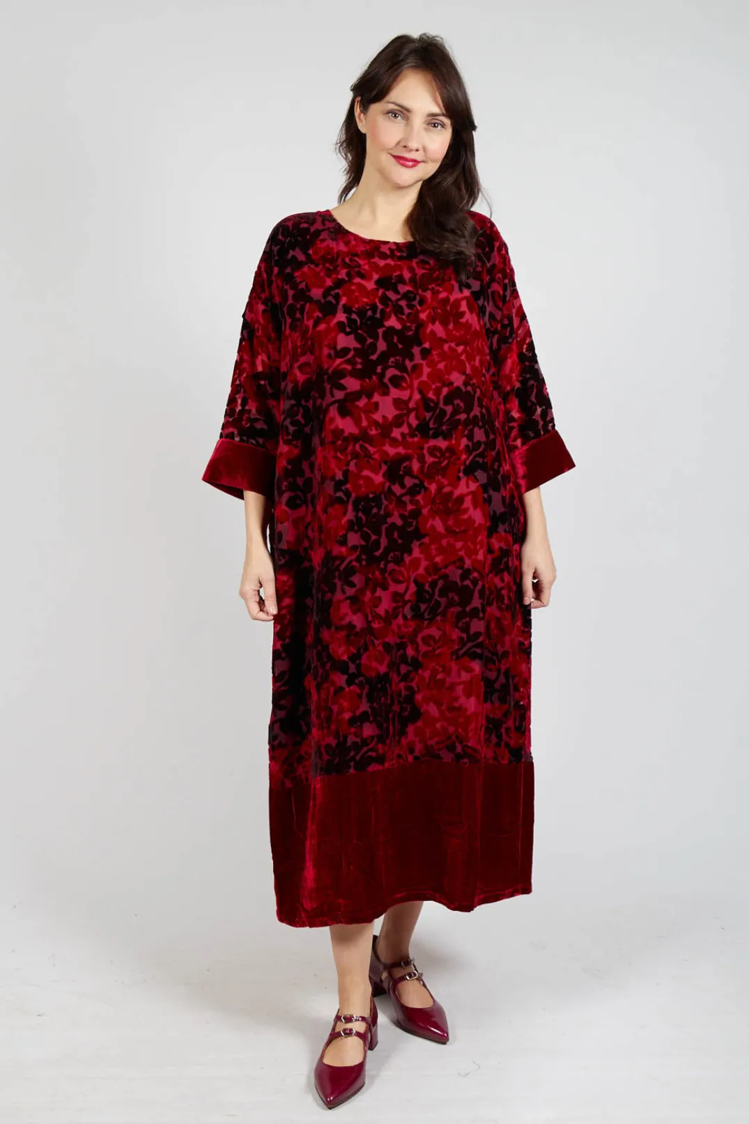 Bianco Levrin Dresses^Paris Dress in Redtone