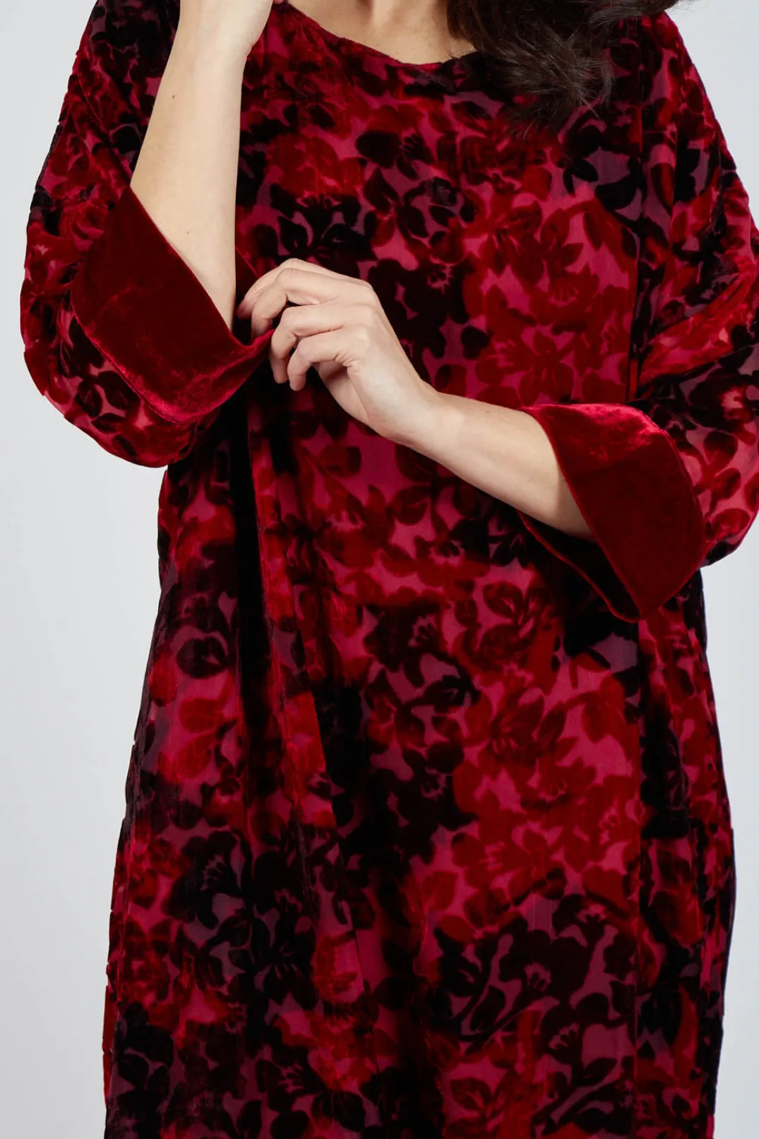 Bianco Levrin Dresses^Paris Dress in Redtone