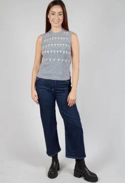 Beatrice B Tops^Parks Sleeveless Top in Grey