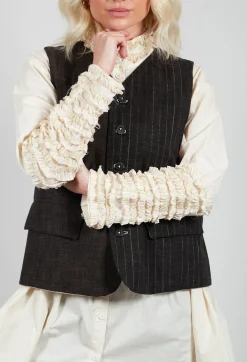 Album Di Famiglia Tops^Patch Vest in Patch