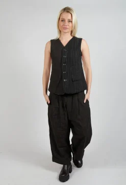 Album Di Famiglia Tops^Patch Vest in Patch