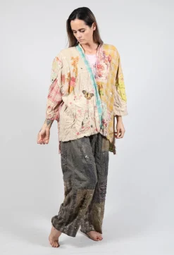 Magnolia Pearl Jackets^Patchwork Beatix Kimono in Madras App