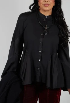 High Shirts & Blouses^Patiently Shirt in Black