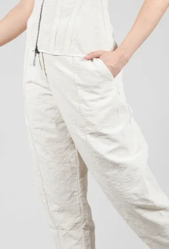Masnada Trousers^Pattern Trousers in Chalk