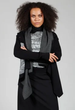 Sarah Pacini Knitwear|Cardigans^Patterned Cardigan in black