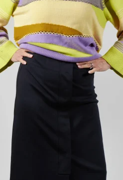 Beatrice B Skirts^Pencil Skirt in Anthracite