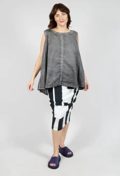 Rundholz Black Label Skirts^Pencil Skirt in Black Print