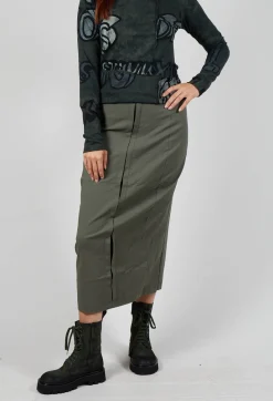 Rundholz Black Label Skirts^Pencil Skirt in Camp