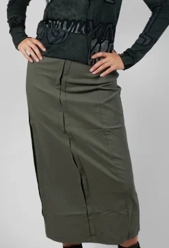 Rundholz Black Label Skirts^Pencil Skirt in Camp