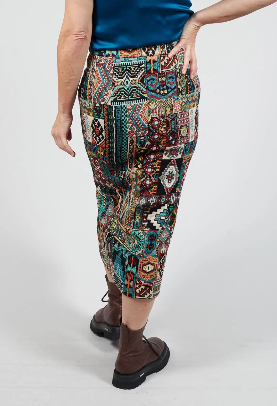Sfizio Skirts^Pencil Skirt in Dragonfly