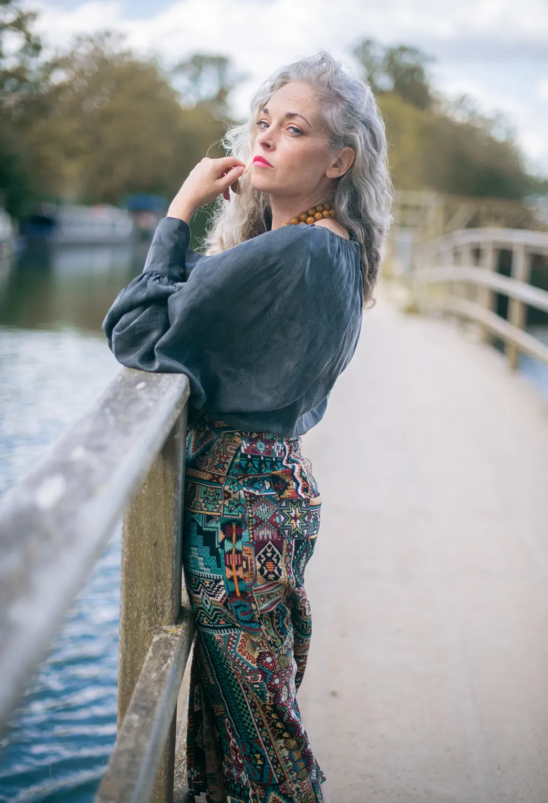 Sfizio Skirts^Pencil Skirt in Dragonfly