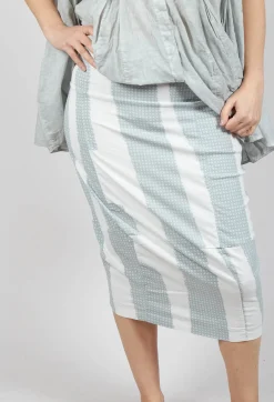 Rundholz Black Label Skirts^Pencil Skirt in Grey Print