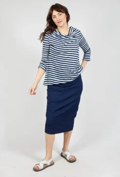 Rundholz Black Label Skirts^Pencil Skirt in Navy