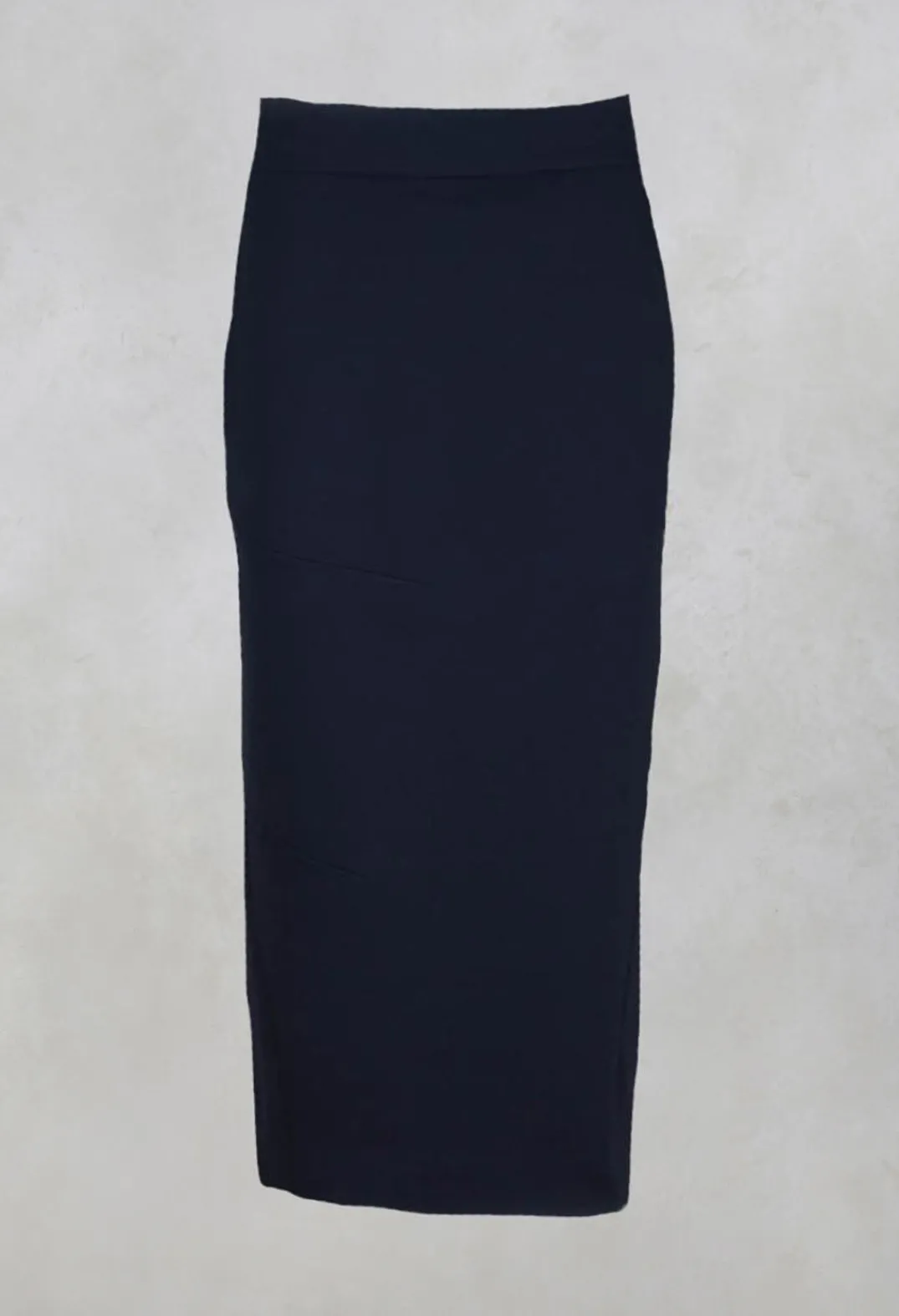 Nuovo Borgo Skirts^Pencil Skirt with Back Slit in Navy
