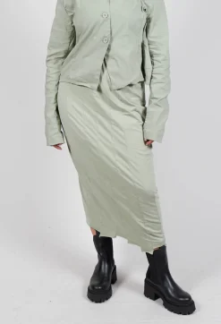 Rundholz Black Label Skirts^Pencil Skirt with Exposed Seams in Defender