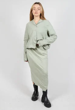 Rundholz Black Label Skirts^Pencil Skirt with Exposed Seams in Defender
