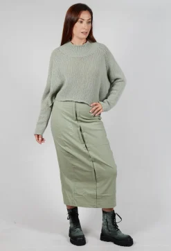 Rundholz Black Label Skirts^Pencil Skirt with Placed Print in Defender Print