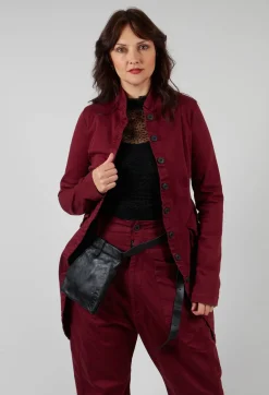 Pal Offner Coats^Penguin Coat in Merlot