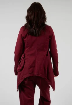 Pal Offner Coats^Penguin Coat in Merlot