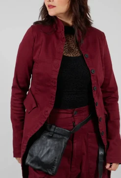 Pal Offner Coats^Penguin Coat in Merlot