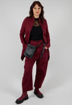 Pal Offner Coats^Penguin Coat in Merlot