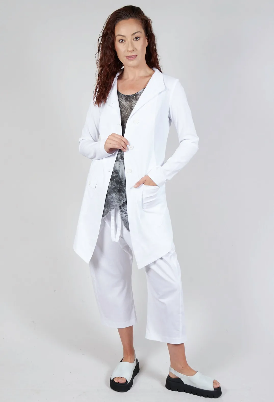 Pal Offner Coats^Penguin Coat in White
