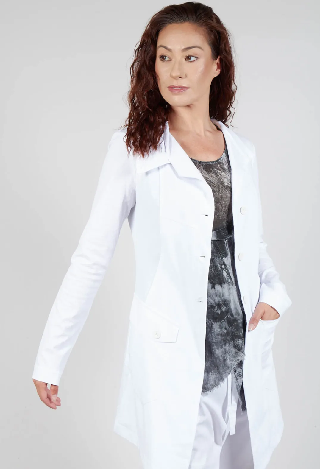 Pal Offner Coats^Penguin Coat in White