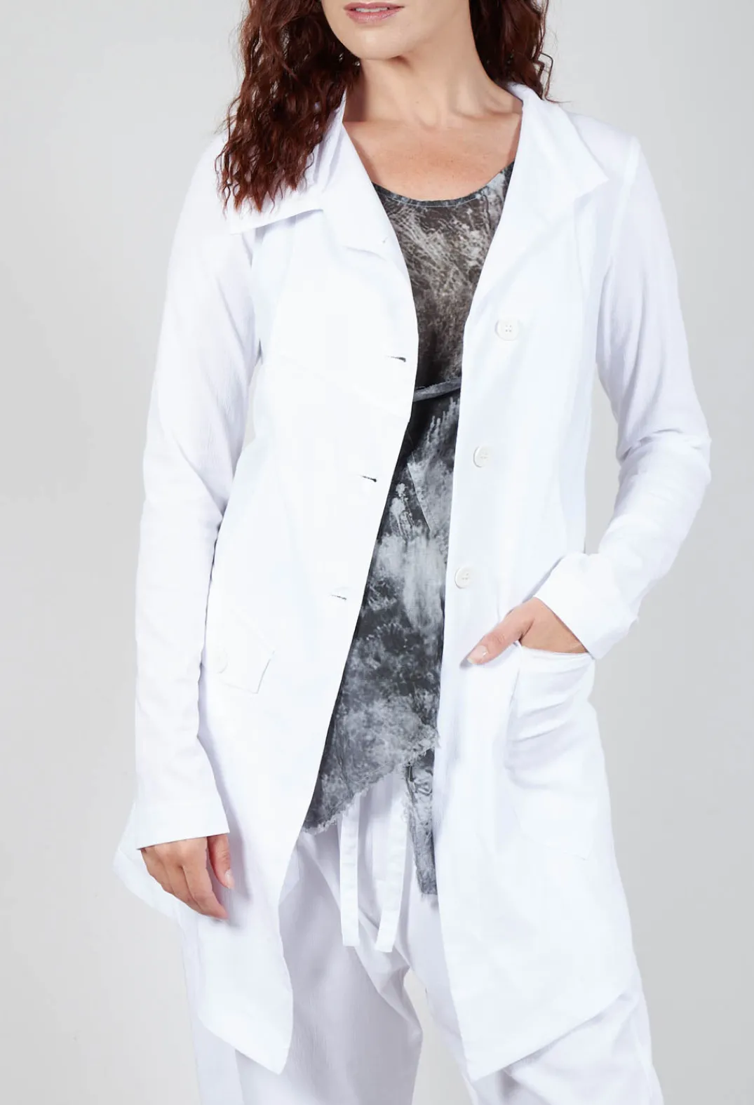 Pal Offner Coats^Penguin Coat in White