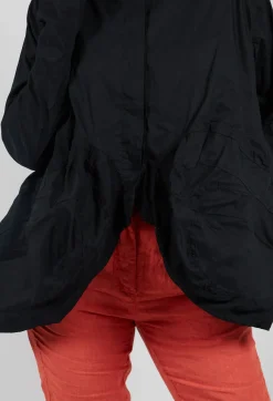 Rundholz Mainline Jackets^Peplum Hem Jacket in Black