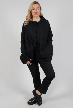 Rundholz Mainline Jackets^Peplum Hem Jacket in Black