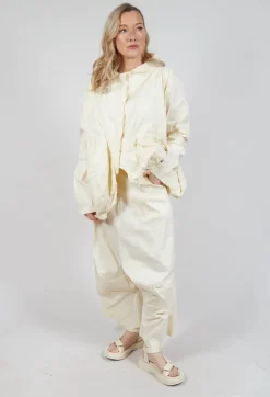 Rundholz Mainline Jackets^Peplum Hem Jacket in Galaxy