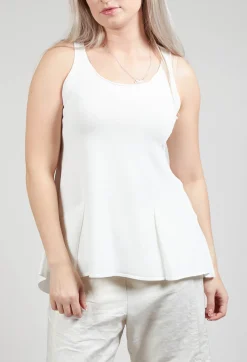 Rundholz Mainline Tops^Peplum Vest in Callas