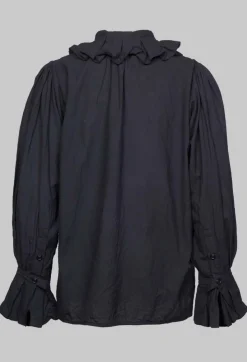 EastByEastWest Shirts & Blouses^Petal Pleated Collar Shirt in Ink