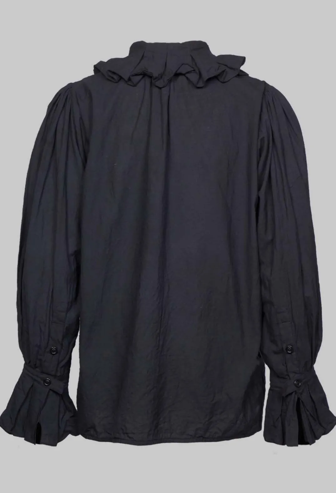 EastByEastWest Shirts & Blouses^Petal Pleated Collar Shirt in Ink