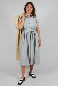 SOH Dresses^Peter Pan Dress in Grey