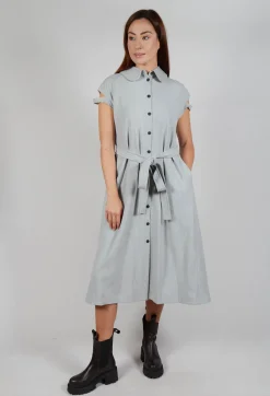 SOH Dresses^Peter Pan Dress in Grey