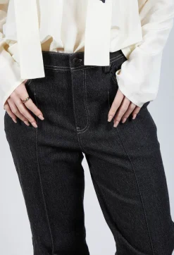 Annette Gortz Trousers^Pic Straight Leg Jeans in Anthra