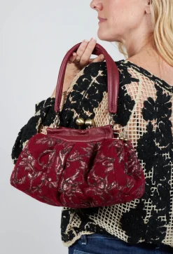 Le Daf Bags^Picollo Mineo Bag in Bordeaux
