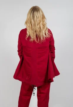 Rundholz Mainline Tops^Pleat Top in Sunset Cloud