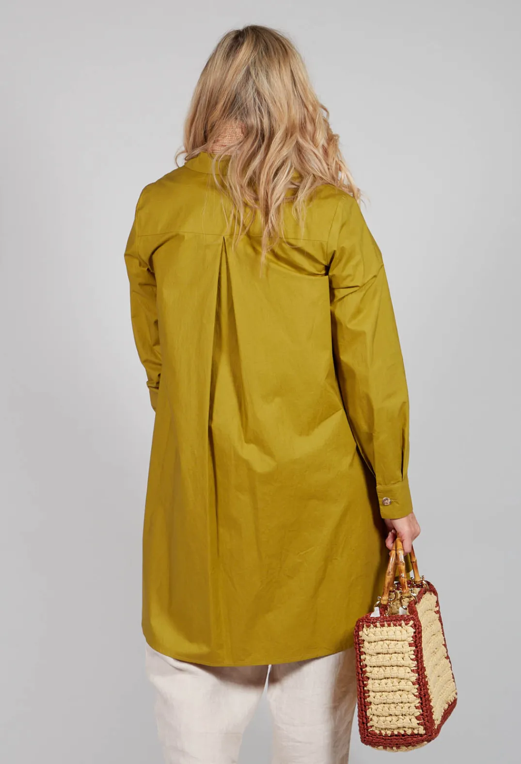 Operificio Neirami Shirts & Blouses^Pleated Back Shirt in Foglia