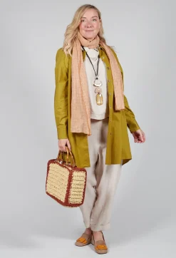 Operificio Neirami Shirts & Blouses^Pleated Back Shirt in Foglia