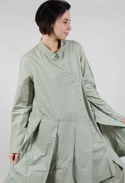 Rundholz Black Label Dresses^Pleated Hem Shirt Dress in Defender Print