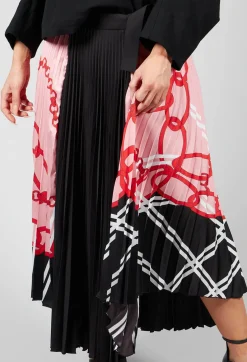 Beatrice B Skirts|Co-ords & Suits^Pleated Midi Skirt in Nude