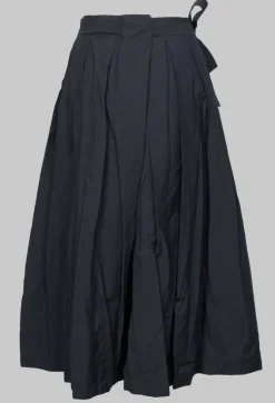 Jayko Skirts^Pleated Nayati Skirt in Ardoise