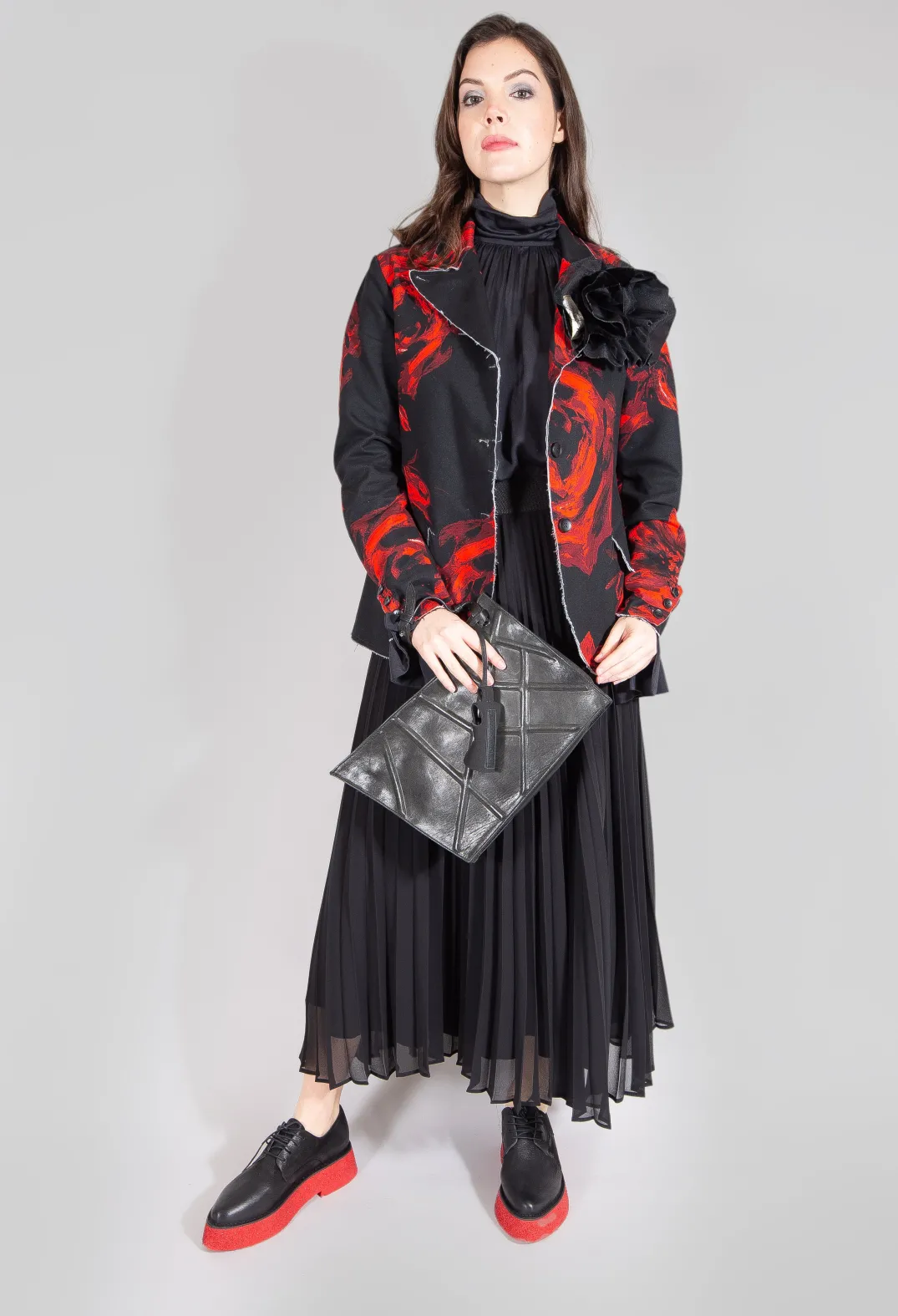 Nu Skirts^Pleated Skirt in Black