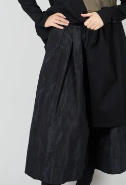 Pluslavie Skirts^Pleated Skirt in Black