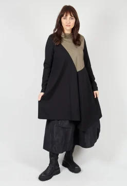 Pluslavie Skirts^Pleated Skirt in Black