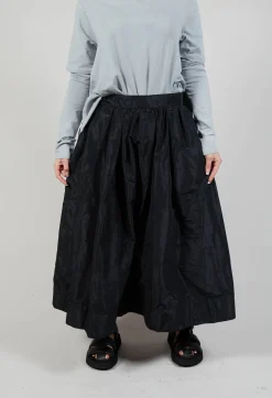 Pluslavie Skirts^Pleated Skirt in Black