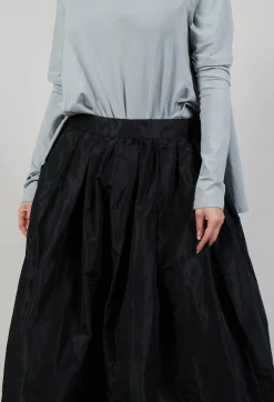 Pluslavie Skirts^Pleated Skirt in Black