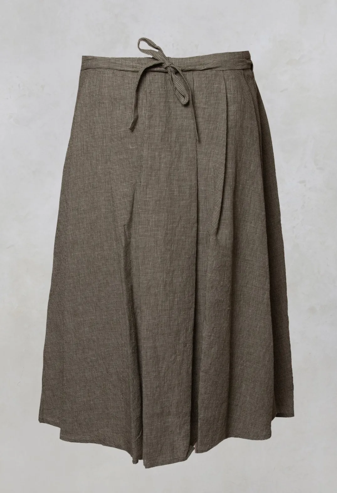 Apuntob Skirts^Pleated Skirt in Green